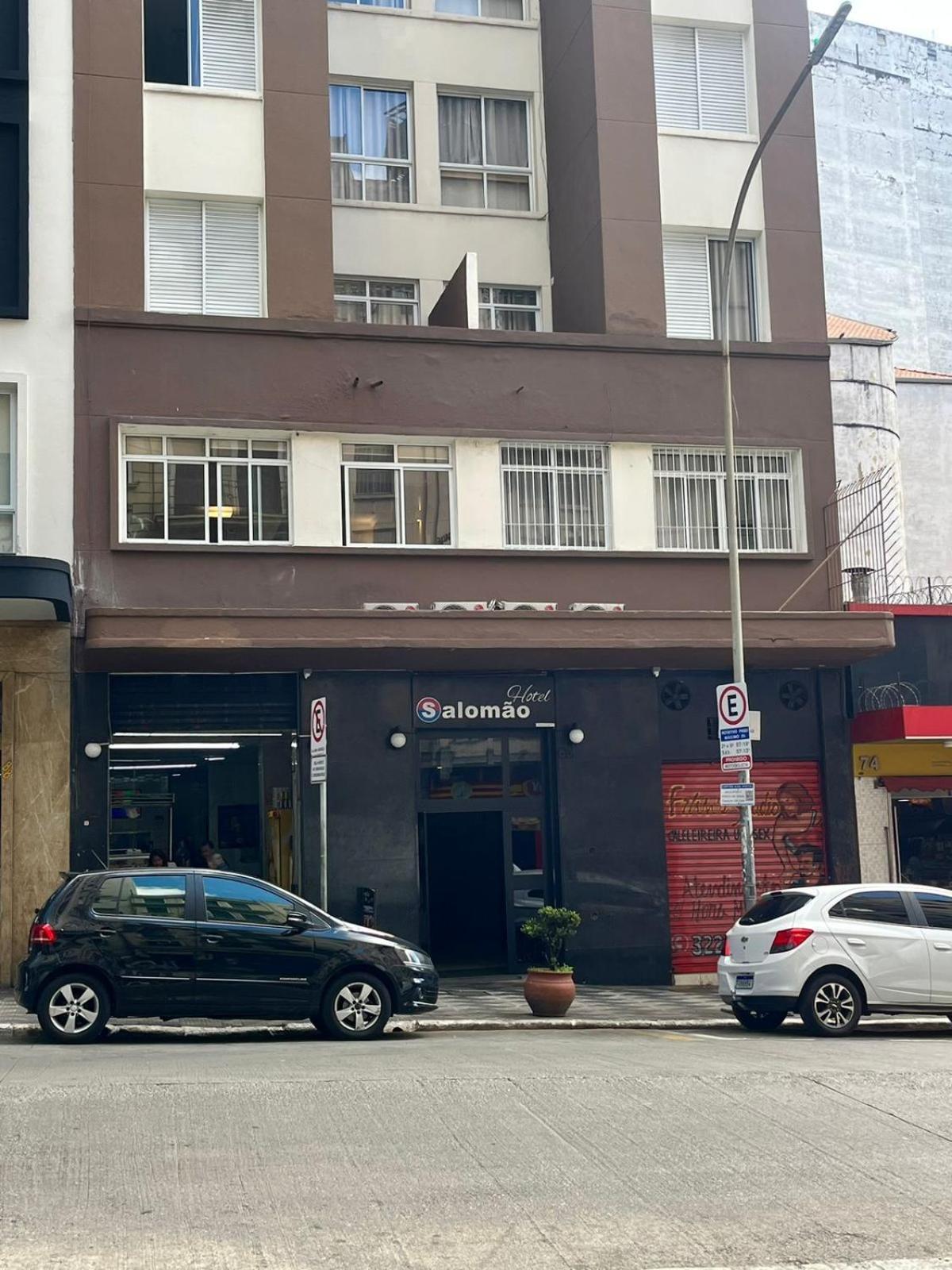 Hotel Salomao - Proximo A 25 De Marco, Bom Retiro, Bras E Rua Santa Efigenia, A 2 Minutos Do Mirante Sampa Sky E Pista De Skate Anhangabau São Paulo Zewnętrze zdjęcie