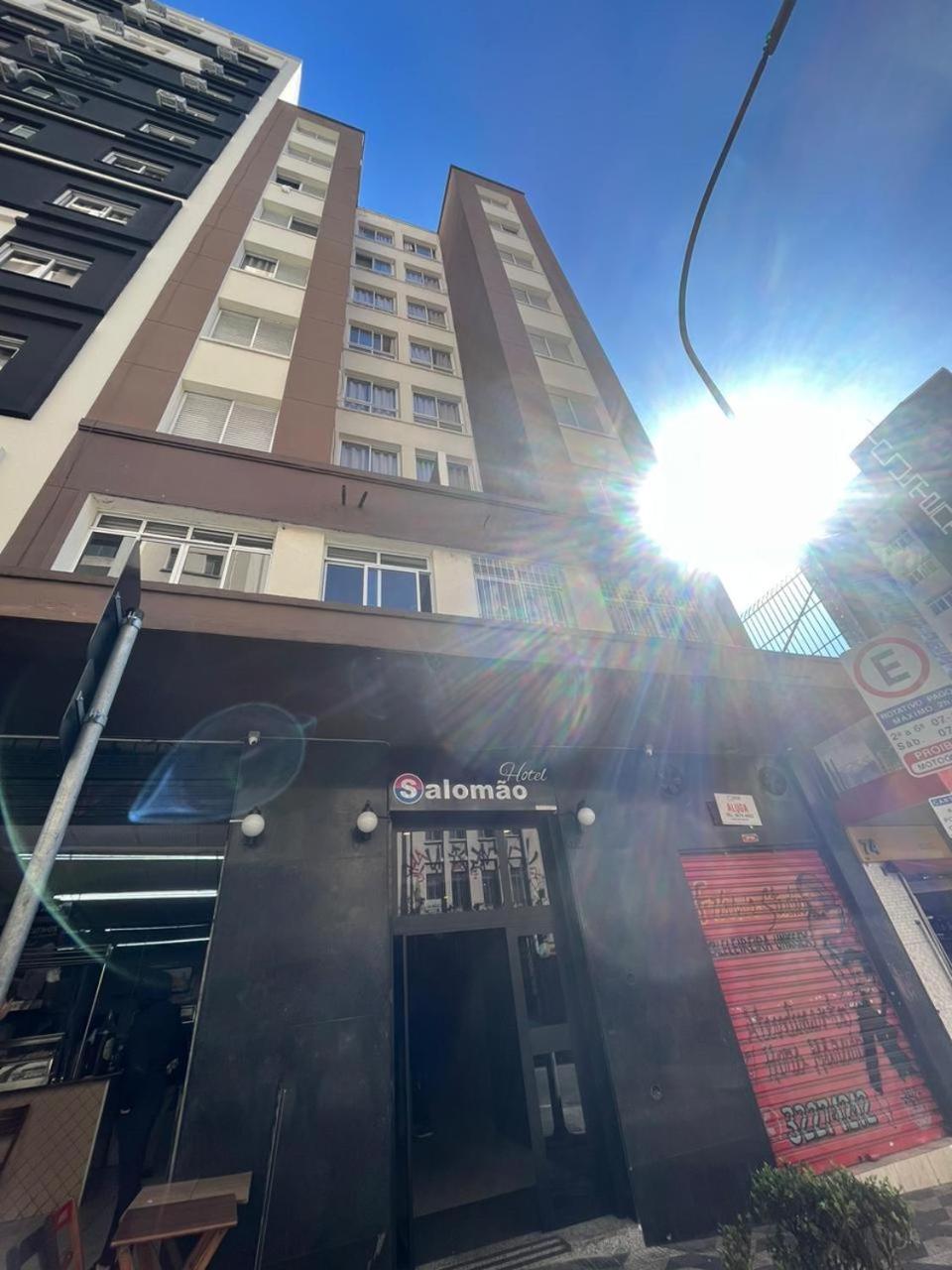 Hotel Salomao - Proximo A 25 De Marco, Bom Retiro, Bras E Rua Santa Efigenia, A 2 Minutos Do Mirante Sampa Sky E Pista De Skate Anhangabau São Paulo Zewnętrze zdjęcie